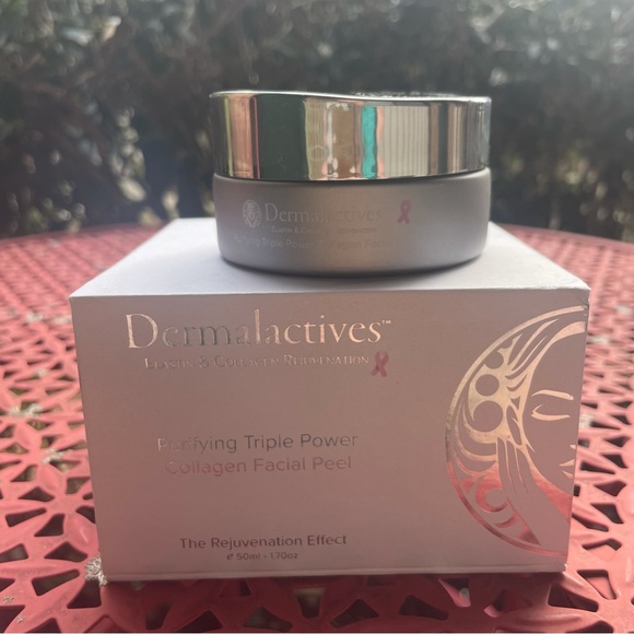 dermalectives Skincare Nib Dermalactives Purifying Triple Power Collagen Facial Peel Poshmark